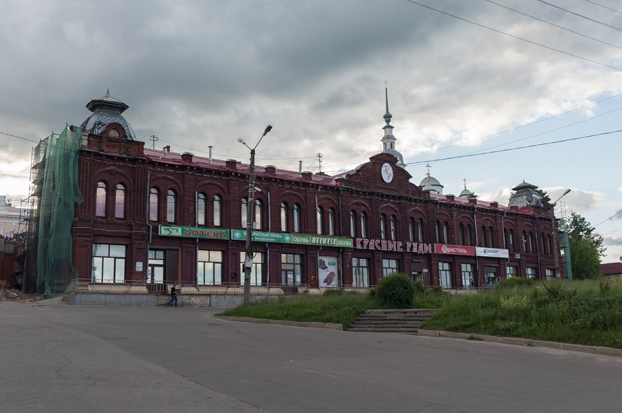 Площадь Революции в Юрьевце